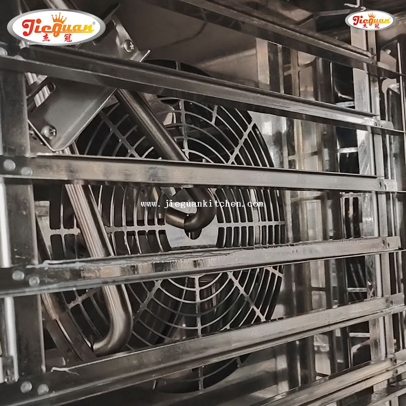 فرن تجاري بالبخار مع 6 طبقات وشاشة تعمل باللمس