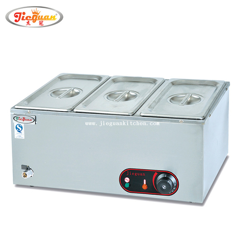 سخان طعام بوفيه 3 مقلاة 1500 وات مطعم باين ماري