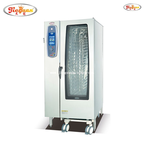 فرن بخاري كهربائي تجاري مكون من 20 طبقة EOA-20-AC مع التنظيف الذاتي