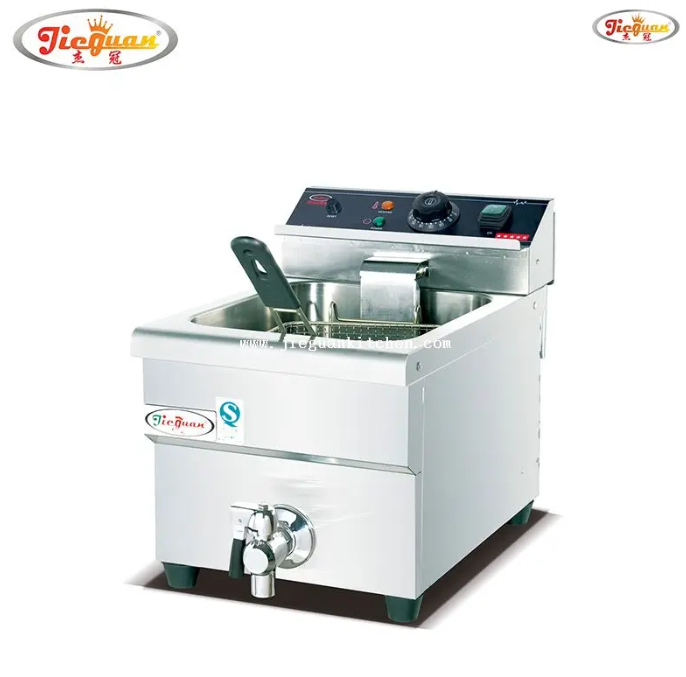 مقلاة كهربائية عميقة سعة 8 لتر للدجاج المقلي 