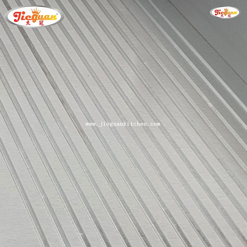 شواية غاز البترول المسال بقطر 730 مم مع 2/3 مسطحة و1/3 محززة