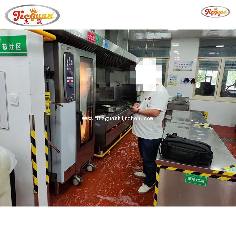 البخار الكهربائي التجاري 20 طبقة EOA-20-CMP مع التنظيف الذاتي