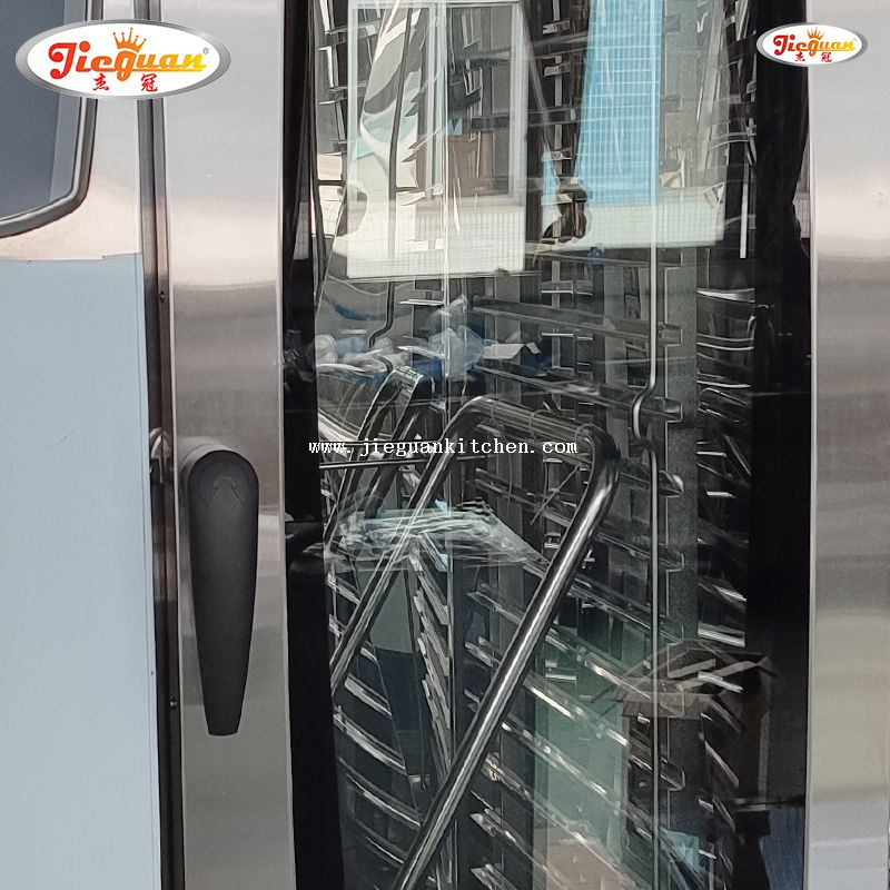 فرن بخاري كهربائي تجاري مكون من 20 طبقة EOA-20-AC مع التنظيف الذاتي