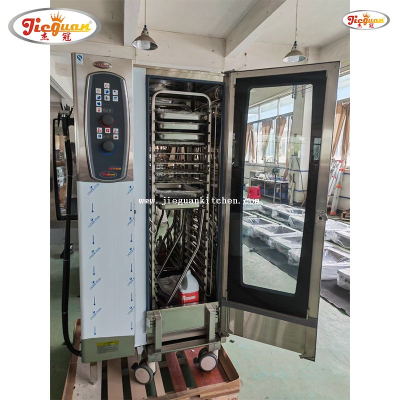 البخار الكهربائي التجاري 20 طبقة EOA-20-CMP مع التنظيف الذاتي