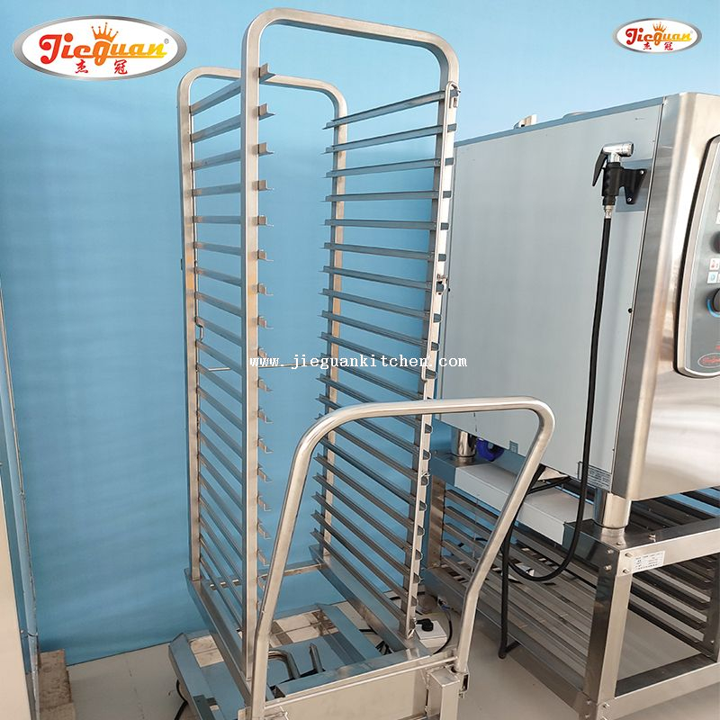 فرن بخاري كهربائي تجاري مكون من 20 طبقة EOA-20-AC مع التنظيف الذاتي