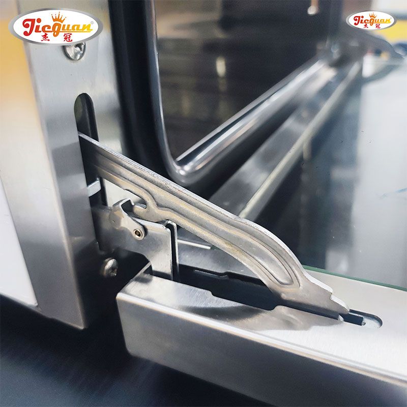 فرن كهربائي منظور فرن الخبز التجاري 4 طبقة