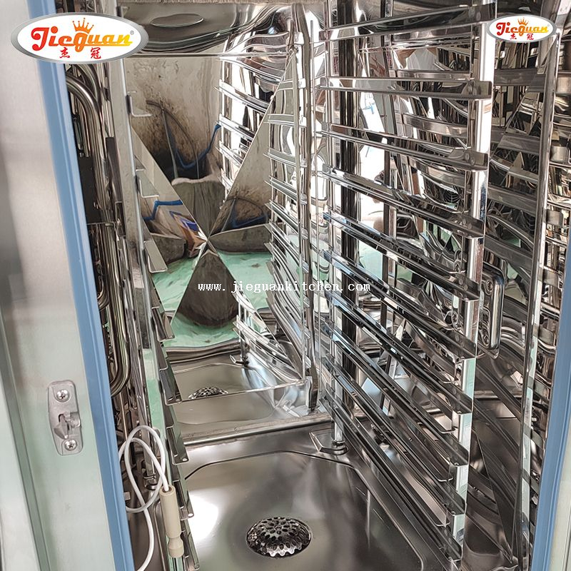 فرن تجاري بالبخار مع 10 طبقات وشاشة تعمل باللمس