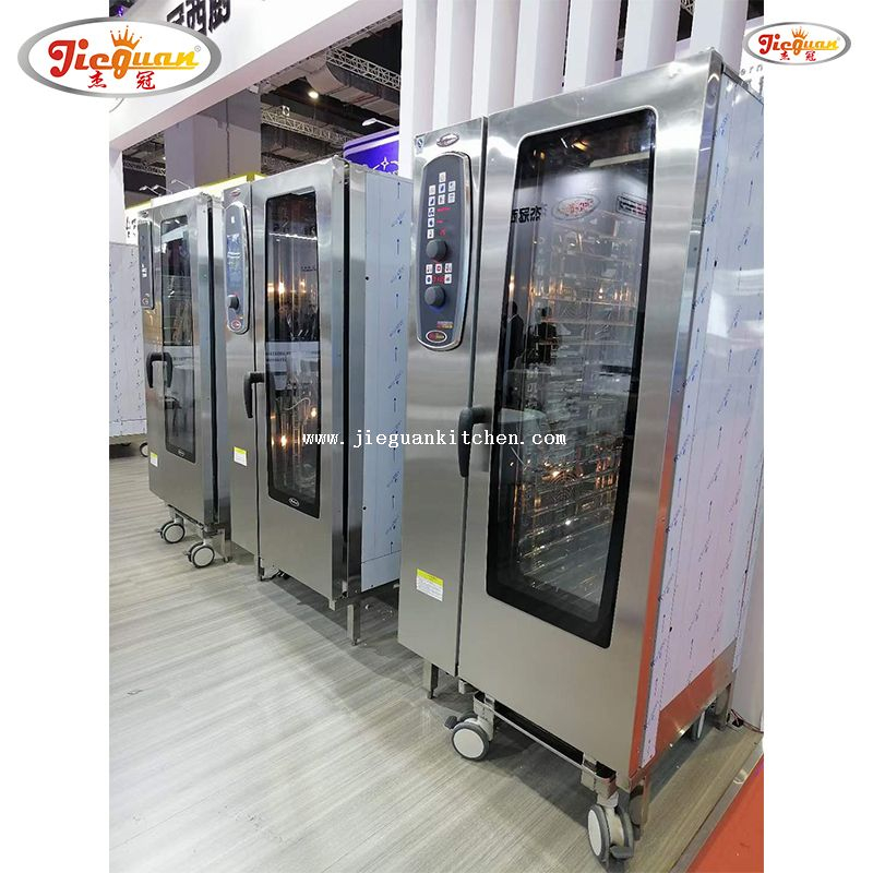 البخار الكهربائي التجاري 20 طبقة EOA-20-CMP مع التنظيف الذاتي